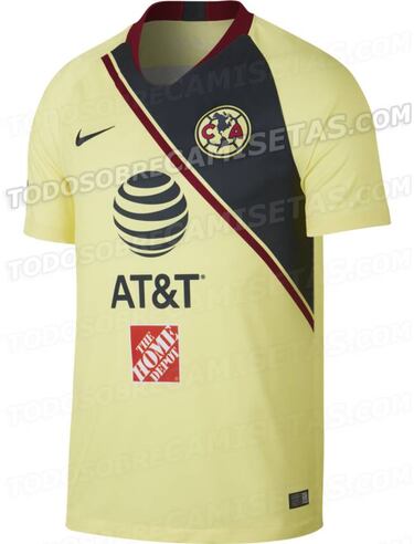 Circula en redes la posible nueva camiseta del América