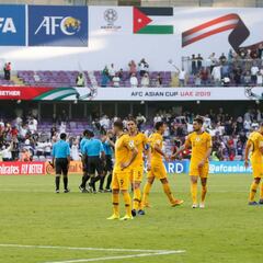 Jordania da la sorpresa en la Copa de Asia venciendo a Australia