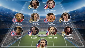Vidal aparece en el equipo ideal pese a la eliminación