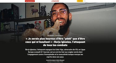 “Sería más feliz siendo maricón que uno de los que me insultan”