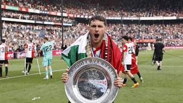 The 22-year-old has already struck 20 goals this season for Feyenoord and could move to the Premier League this month.