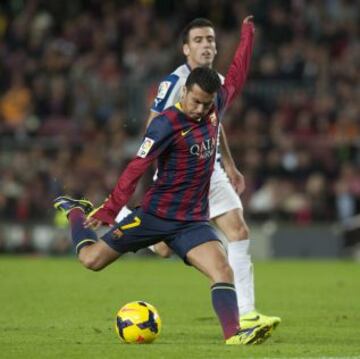 Barcelona-Espanyol. Pedro.