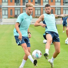 Lezama: primer día sobre el verde sin Agirrezabala ni Yeray