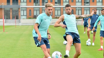 Lezama: primer día sobre el verde sin Agirrezabala ni Yeray