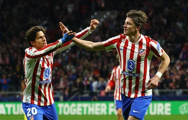 Gallagher: “¿Irme? Soy muy feliz aquí y quiero ganar títulos con el Atlético”