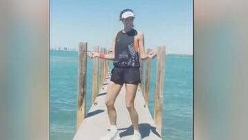 El baile de Muguruza con más de 1.000 'Me gusta' en Twitter