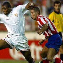 La gran rivalidad Atleti-Sevilla comenzó por el Cholo Simeone