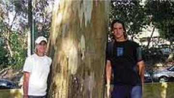 <b>NOVIOS.</B> María Antonia Sánchez Lorenzo y Feliciano forman una de las parejas más atractivas del circuito.