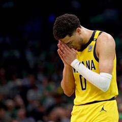Tyrese Haliburton encabeza las bajas de Pacers para el Juego 4 ante Celtics