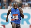 Bolt se examina en los 100 metros y Gatlin corre 200