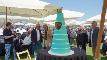 La tarta de la celebración del Centenario del RC Celta.