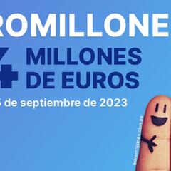 Euromillones: comprobar los resultados del sorteo de hoy, viernes 15 de septiembre