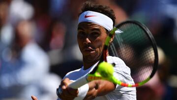 Resumen y resultado del Nadal - Sela de Wimbledon 2018: Debut muy serio de Nadal