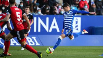 +++++++ durante el partido de la Liga Smartbank Segunda División Jornada 19 entre la SD Ponferradina y el CD Mirandes disputado en el Estadio de El Toralin de Ponferrada .Foto Luis de la Mata