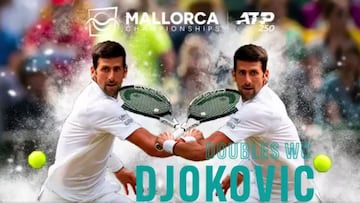 Novak Djokovic, invitado de lujo al torneo de Mallorca.