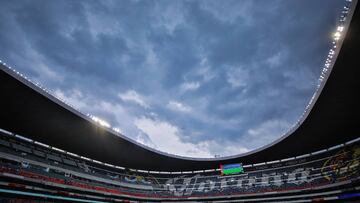 General view of the Azteca Stadium