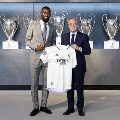 Florentino: “Podías elegir entre todos los grandes y has elegido jugar al Real Madrid”