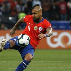 Conmebol incluyó a Vidal en equipo ideal de Copa América