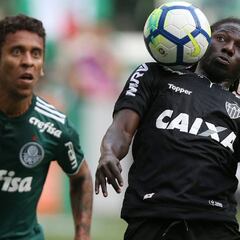 Yimmi Chará marca su primer gol con Atlético Mineiro
