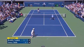 La ATP señala que es la primera vez que un partido acaba así y no es para menos: tremendo