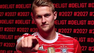 De Ligt ya es nuevo central del Bayern.