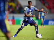 Cristian Borja of America during the round one first leg match between Olimpia and Club America as part of the CONCACAF Champions Cup 2026, at Nacional Chelato Ucles Stadium on February 03, 2026 in Tegucigalpa, Honduras.