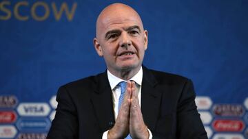 Infantino elogió el desarrollo de los derechos laborales antes del Mundial 2022 en Qatar