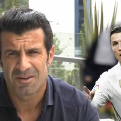 Figo habla sobre la salida de Cristiano... ¡Y le da un 'palito'!