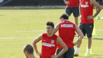 Villa, a hacer su primer gol en Liga.