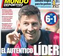Portadas de la prensa deportiva