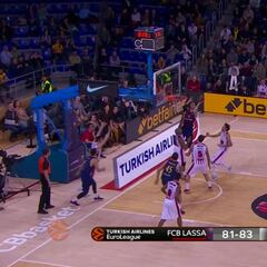 La catastrófica jugada que elimina al Barça de Euroliga: ¡no toca aro!
