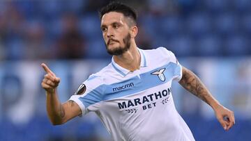 Luis Alberto, en un partido del Lazio.