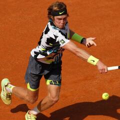 Rublev y Shapovalov avanzan; Wawrinka y De Miñaur, KO