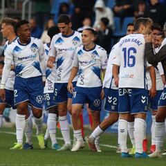 Tenerife 2-1 Cádiz: resumen, goles y resultado
