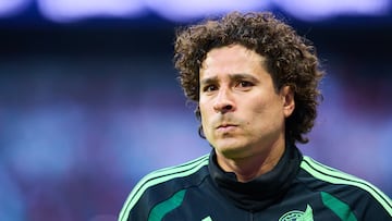 Guillermo Ochoa of Mexico during 2026 International Friendly match between Mexico (Mexican National team) and Portugal as part of reopening at Mexico City (Banorte) Stadium, on March 28, 2026 in Mexico City, Mexico.