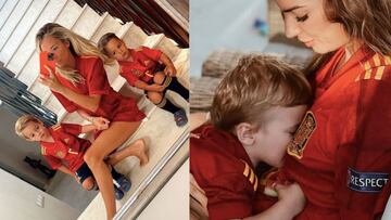 Así celebraron el pase a cuartos las mujeres de los futbolistas de la selección española