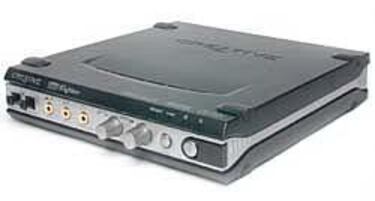 SoundBlaster sale de la caja del PC con Extigy