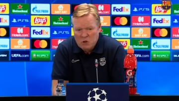 Koeman manda una indirecta a Luis Enrique sobre Ansu Fati