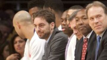 Pau Gasol se cansa de rumores: "Si me trapasan, será duro"