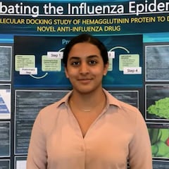 La adolescente que desarrolla un tratamiento contra la COVID