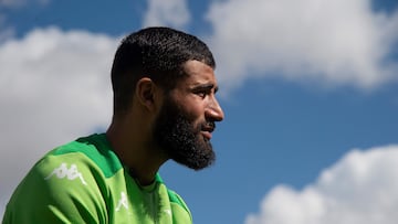 Fekir, durante una entrevista.