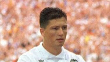Luboslav Penev, con el Valencia.