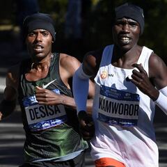 Desisa derrumba a Kamworor y gana la Maratón de Nueva York