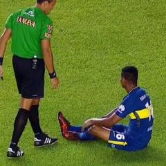 Wilmar Barrios se lesiona en el Independiente vs Boca