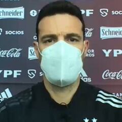 Scaloni ante Colombia: Rueda, Messi y la difícil situación social