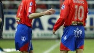 <B>CEDIDO.</B> Toché jugó esta temporada en el Numancia cedido por el Atlético.