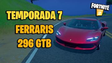 &iquest;D&oacute;nde encontrar Ferraris 296 GTB en Fortnite Temporada 7?