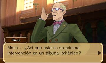 Captura de pantalla - El Profesor Layton vs. Phoenix Wright: Ace Attorney (3DS)