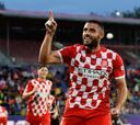David López marca el camino del Girona ante el Slovan Bratislava