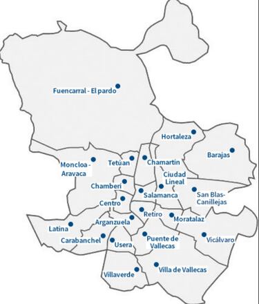 Madrid construirá 7.464 viviendas protegidas en suelo de oficinas: estos son los distritos y barrios donde se edificará